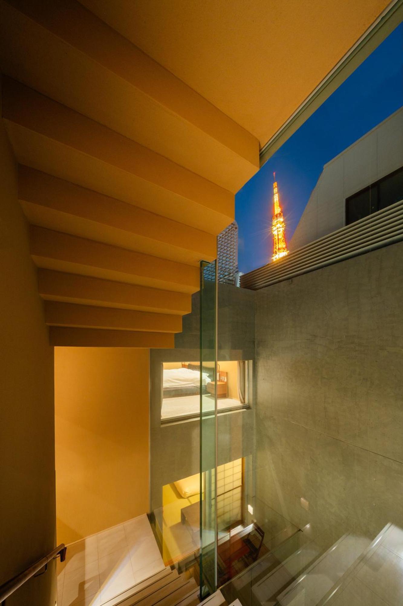 Azabu Modern House The Tokyo Tower Can Be Seen From The Villa 500M2 Ngoại thất bức ảnh