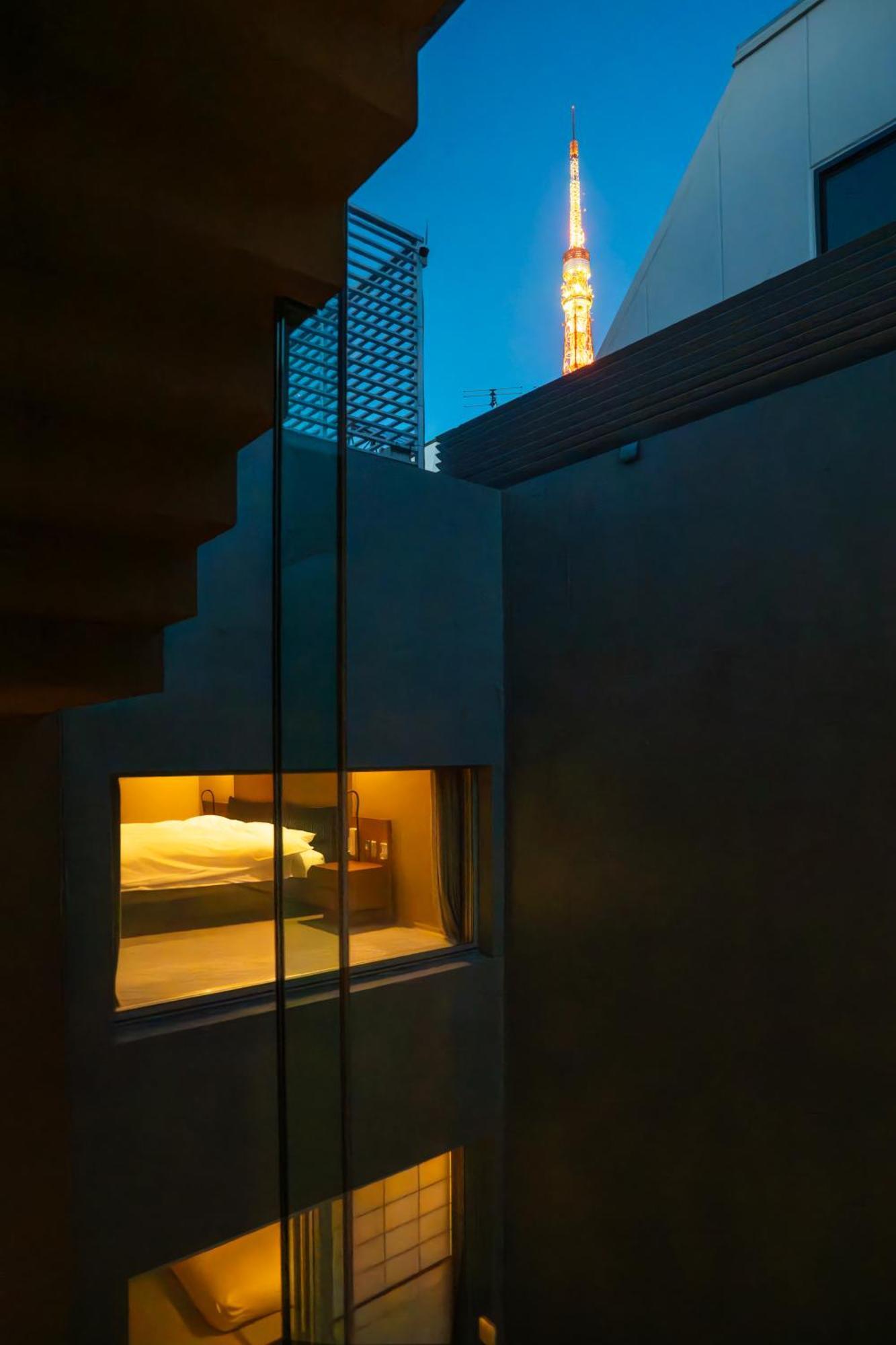 Azabu Modern House The Tokyo Tower Can Be Seen From The Villa 500M2 Ngoại thất bức ảnh